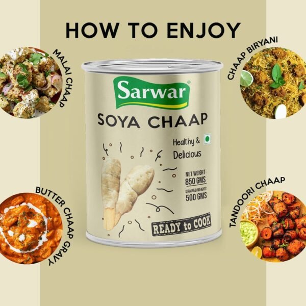 Sarwar Soya Chaap 500G