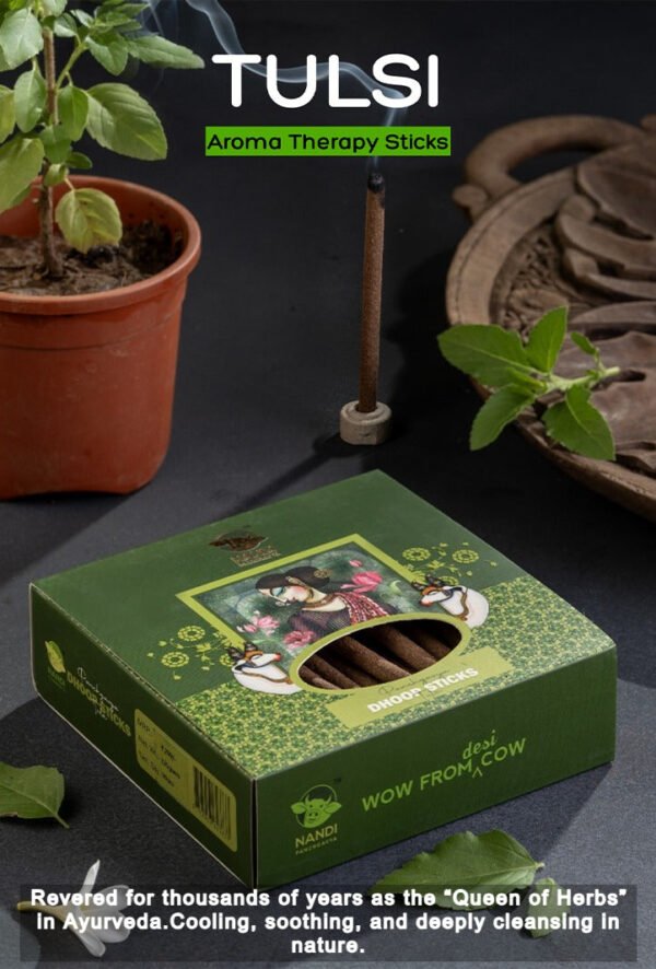 Wow Nandi Aroma Therapy Sticks Tulsi 120G
