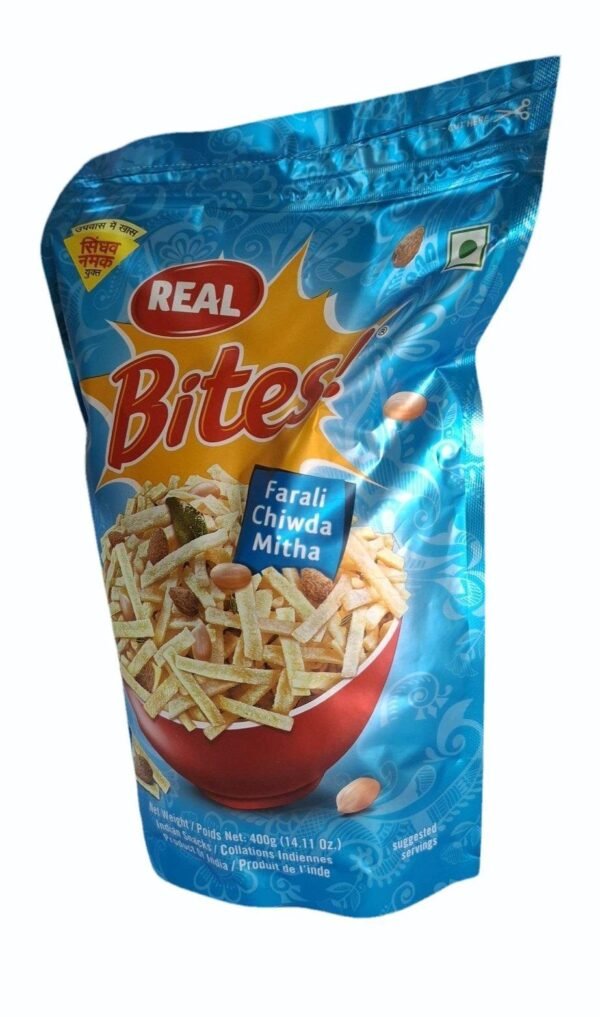 Real Bites Farali Chiwda Mitha 400 GM