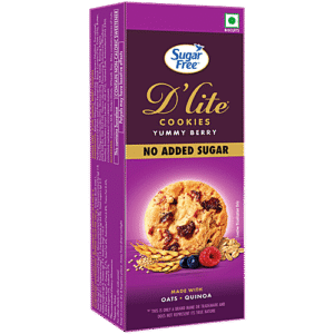 D' lite Cookies Yummy Berry No Sugar 75gms