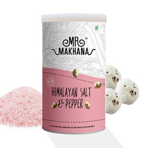 Mr Makhana Himalayan Salt& Pepper 80G