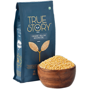 True Story Organic Yellow Moong Dal 500G