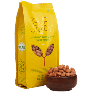 True Story Organic Raw Peanuts 500G