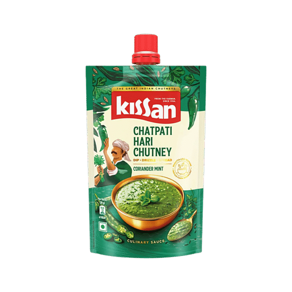 Kissan Chatpati Hari Chutney 100Gm