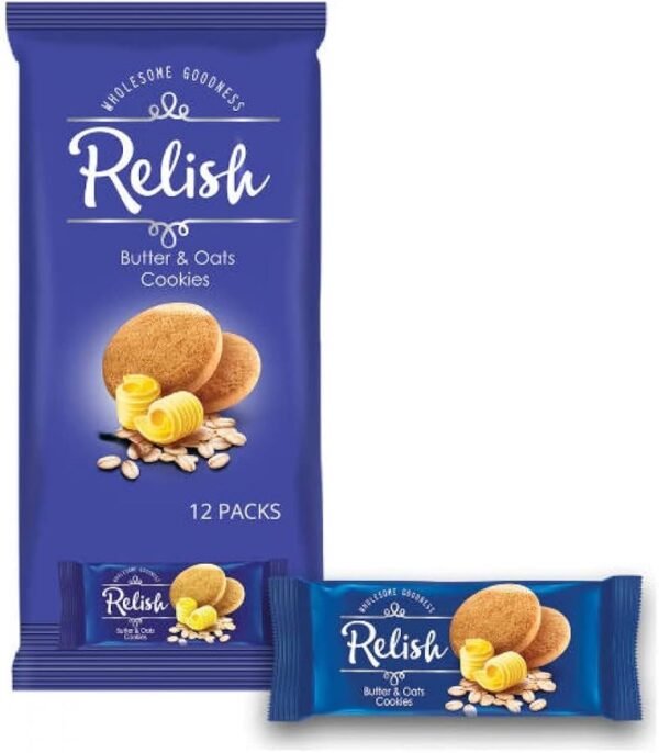Relish Butter & Oats Cookies 42G