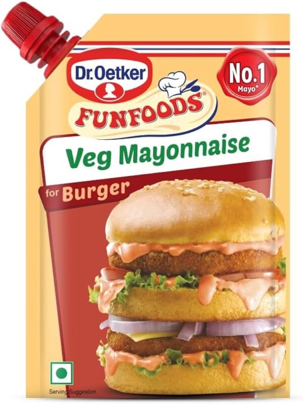 Dr. Oetker Veg Mayonnaise Burger 100 GM