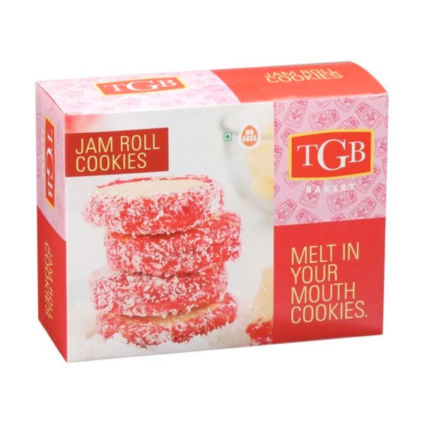 TGB Coconut/JamRoll Cookies 150 GM