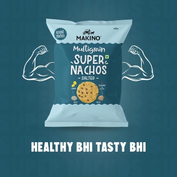 Makino Millet Youghurt Masala Nachos