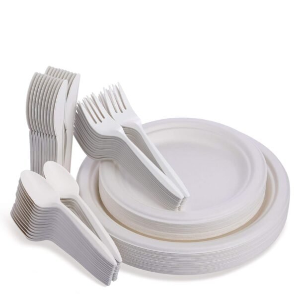 Freshee Compostable Bagasse Spoon