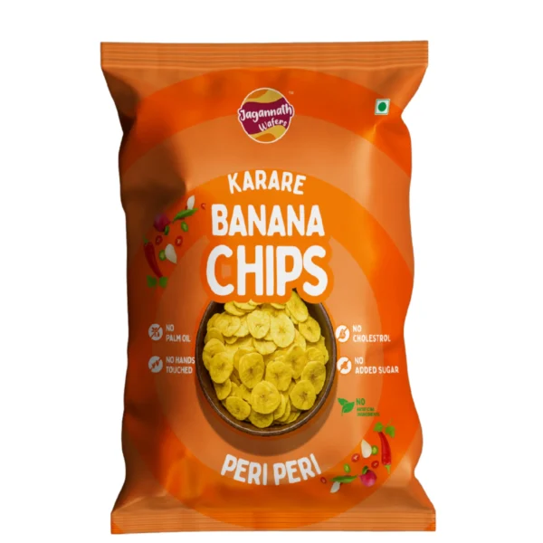 Jagannath Karare Banana Chips Peri Peri100gms
