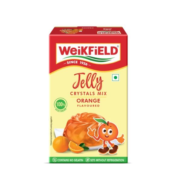 Weikfield Jelly Crystals Orange 90gms