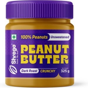 Shrego Peanut Butter Dark Raost Crunchy 325G