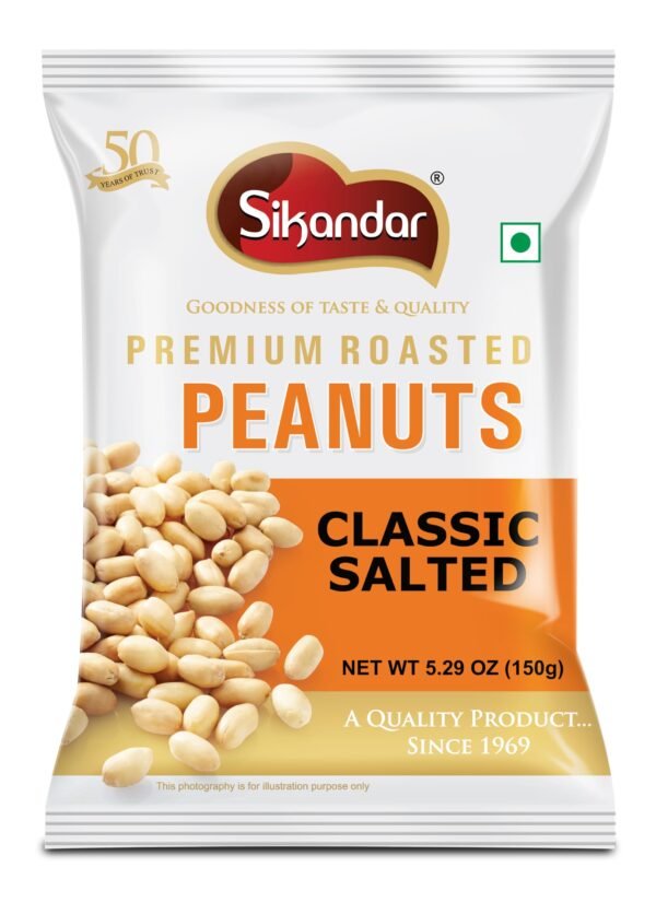 Sikandar Peanuts Classic Salted 150 GM