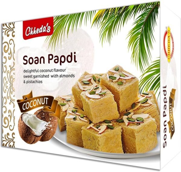 Chheda's Soan Papdi Coconut 240G