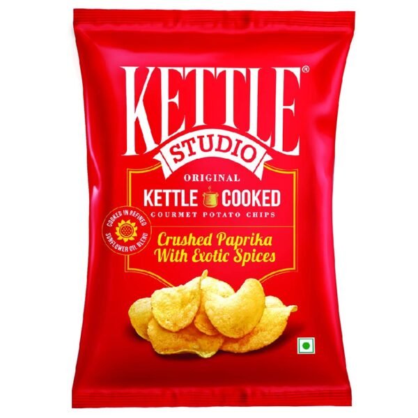Kettle Crushed Paprika With Exotic Spice 113G