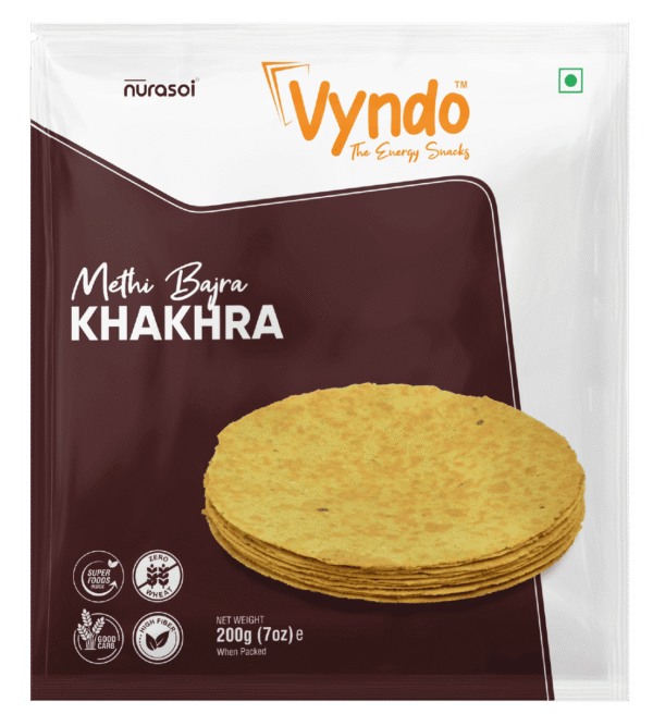 Vyndo Methi Bajra Khakhra 200g