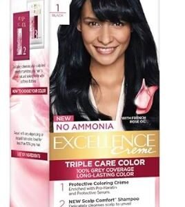 Loreal Excellence Creme Black 25 GM