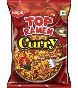 Nissin Top Ramen Curry Noodles 70 GM