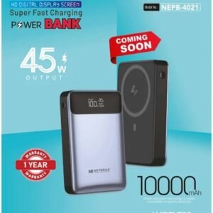 Nxteraa 45W 10000Mah NE PB 4021 Powe Bank 1PC
