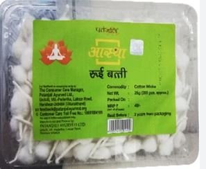 Patanjali Aastha Cotton Wicks 30G