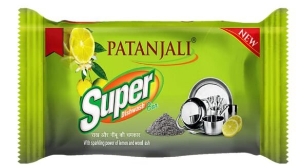 Patanjali Super Dishwash Bar 145 GM