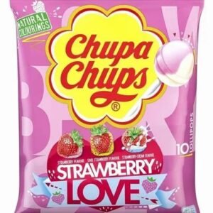 Chupa Chups Strawberry Candy 24 GM