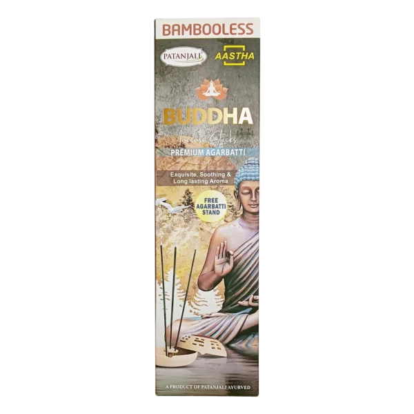 Patanjali Aastha Buddha Premium Agarbatti 80G