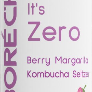 Borecha Oh it's Zero Berry Margarita Kombucha Seltzer 330ML