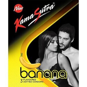 Kama Sutra Banana Condoms 3N