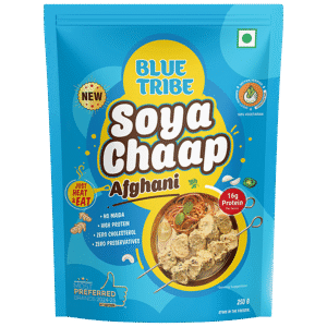 Blue Tribe Afghani Soya Chaap 250 GM