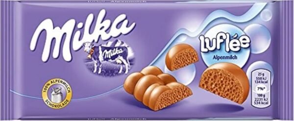 Milka Luflee Alpenmilch 100G
