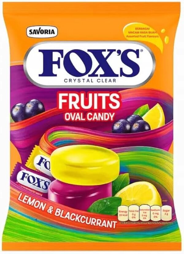 Foxs Fruits Oval Candy