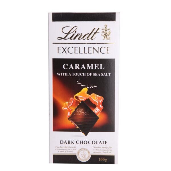 Lindt Caramel Dark Chocolate 100 GM