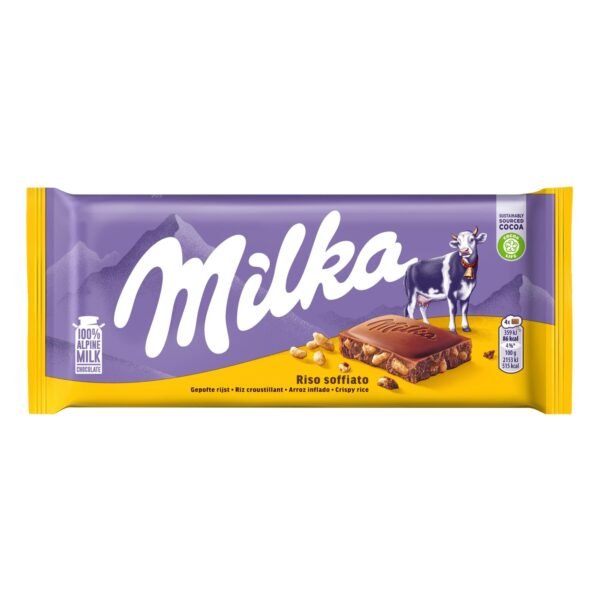 Milka Riso Soffiato 100G