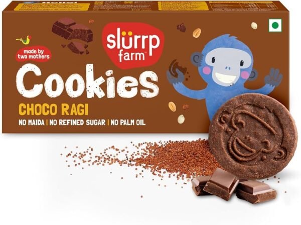 Slurrp Farm Cookies Choco Ragi 80G