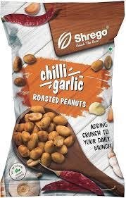Shrego Chilli Garlic Roasted Peanuts 140 GM