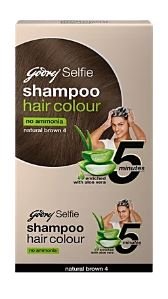 Godrej Selfie Shampoo Hair Colour Natural Brown 18ML