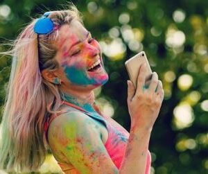 HOLI GULAAL AND COLOURS