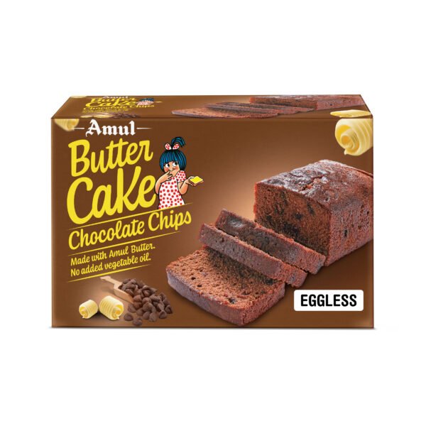 Amul Butter Cake Chocolate Chips 150 GM