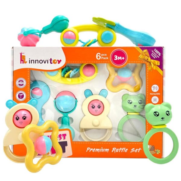 Toy Babies My First Rattle Set