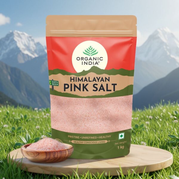 Organic India Himalayan Pink Salt 1KG