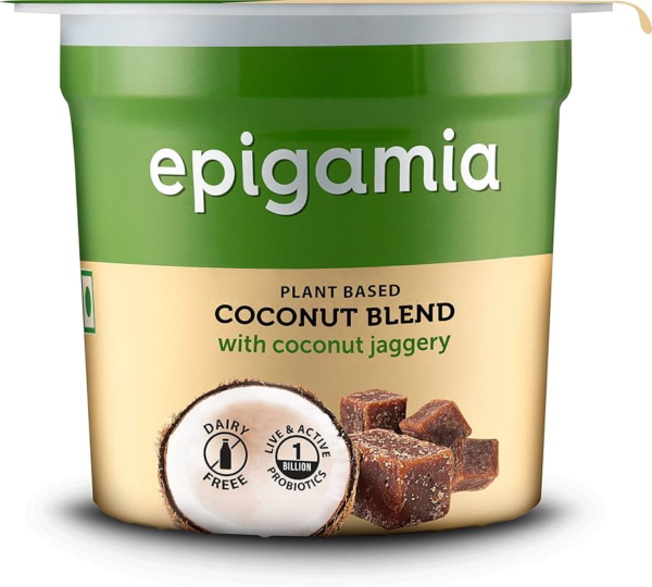 Epigamia Non Dairy Coconut Blend Sweetened With Coconut Jaggery 75G