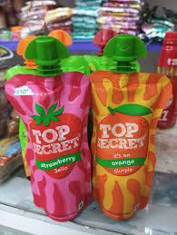 Top Secret Strawberry JELLO 125ML