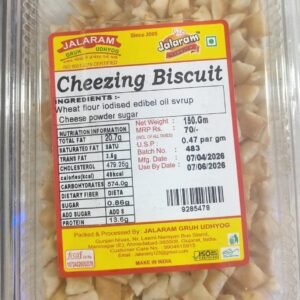Jalaram Namkeen Cheezing Biscuit 150G