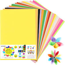 INR A4 BF 20Sheets Mix Colours