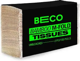 Beco Bamboo Tissues Unbleached 100N