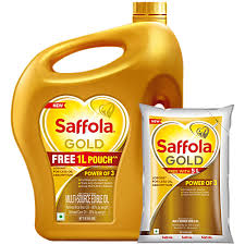 Saffola Gold With Free Saffola Gold 1L 5 L
