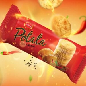 Pran Potato Spicy Biscuits 75G