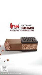 Arun Ice Cream Sandwich Belgian Choclate 32GM