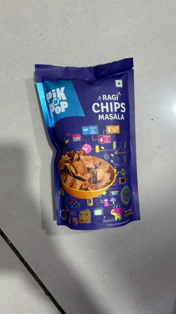 Pik N Pop Ragi Chips Masala